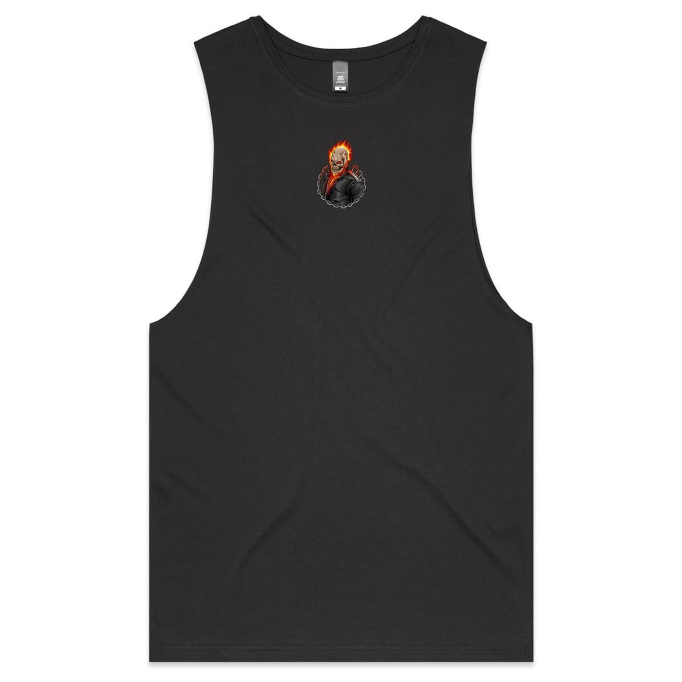 DEATH RIDER - Mens Sleeveless T-Shirt - BACK PRINT