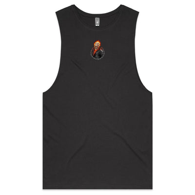 DEATH RIDER - Mens Sleeveless T-Shirt - BACK PRINT