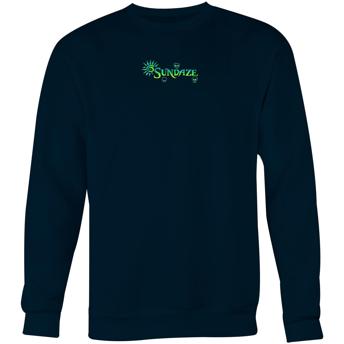 SUNDAZE (G) - Mens Sweatshirt - BACK PRINT