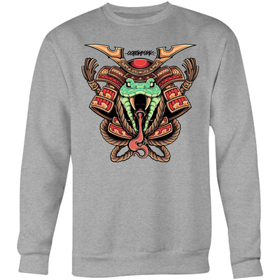 SPIRIT SNAKE - Mens Sweatshirt - FRONT PRINT