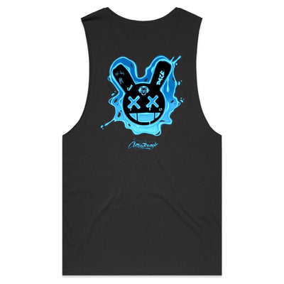 SUNDAZE (B) - Mens Sleeveless T-Shirt - BACK PRINT