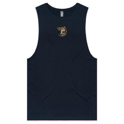 MACHINE - Mens Sleeveless T-Shirt - BACK PRINT