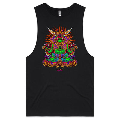 SONORAN TOAD KING - Mens Sleeveless T-Shirt - FRONT PRINT