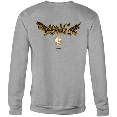 PUNK'D - Mens Sweatshirt - BACK PRINT