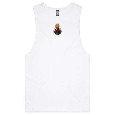 DEATH RIDER - Mens Sleeveless T-Shirt - BACK PRINT