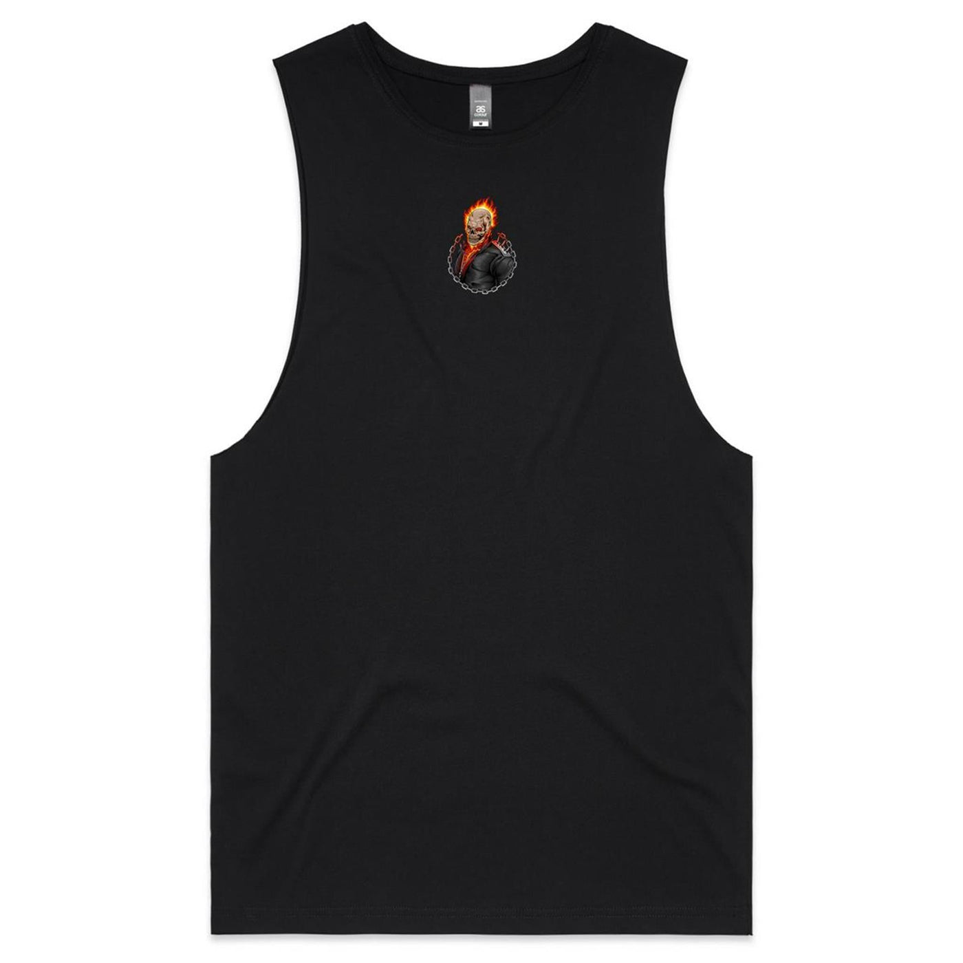 DEATH RIDER - Mens Sleeveless T-Shirt - BACK PRINT