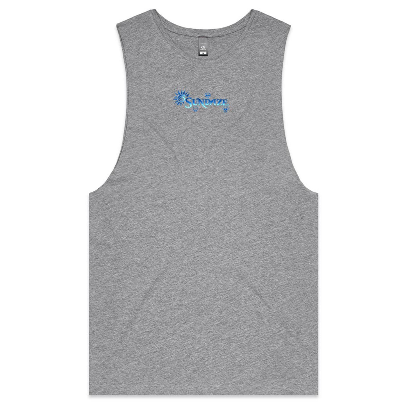 SUNDAZE (B) - Mens Sleeveless T-Shirt - BACK PRINT