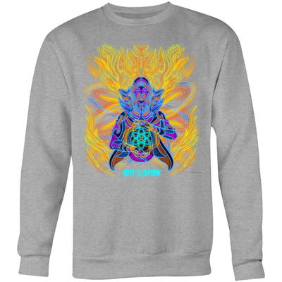 COSMIC ENERGY INFERNO - Mens Sweatshirt - FRONT PRINT