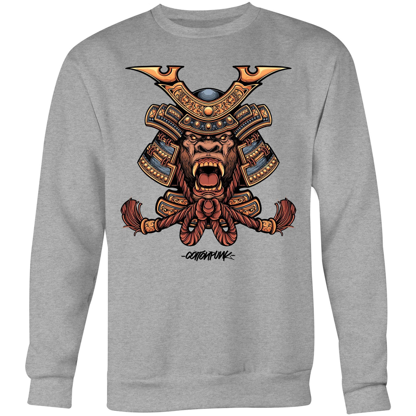 SPIRIT MONKEY - Mens Sweatshirt - FRONT PRINT