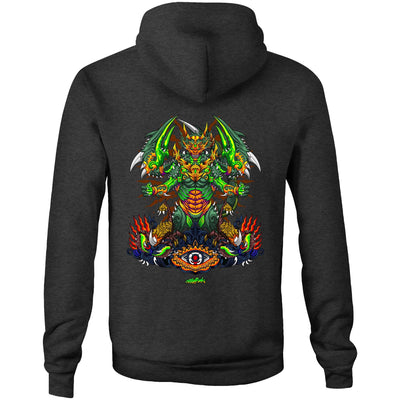 SCORPION KING - Mens Pocket Hoodie - BACK PRINT