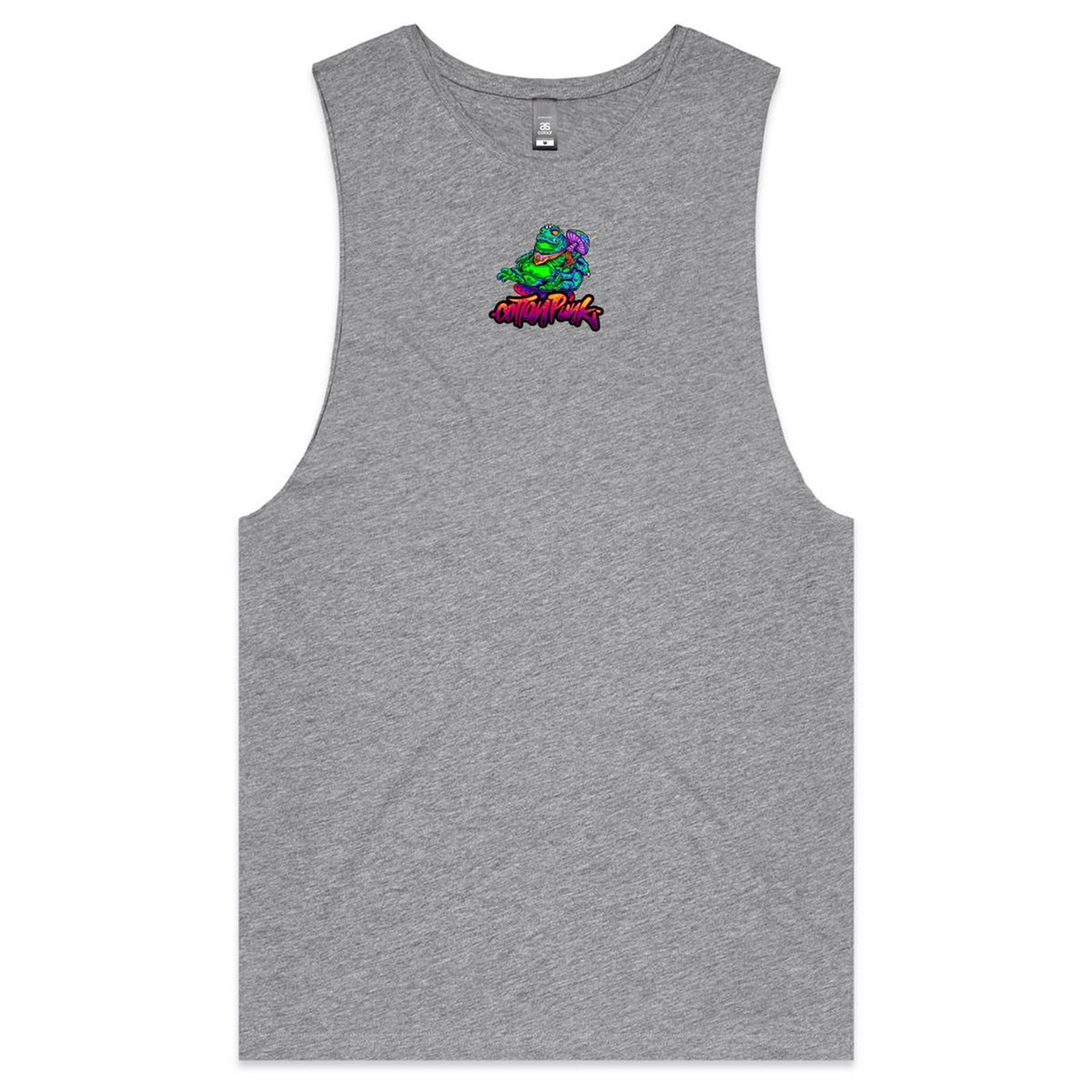 MAGIC SHROOMS - Mens Sleeveless T-Shirt - BACK PRINT