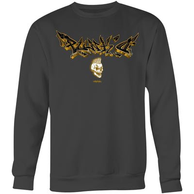 PUNK'D - Mens Sweatshirt - FRONT PRINT