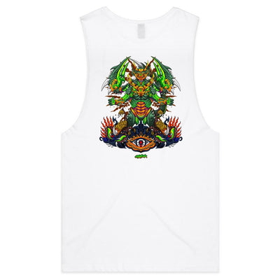 SCORPION KING - Mens Sleeveless T-Shirt - BACK PRINT