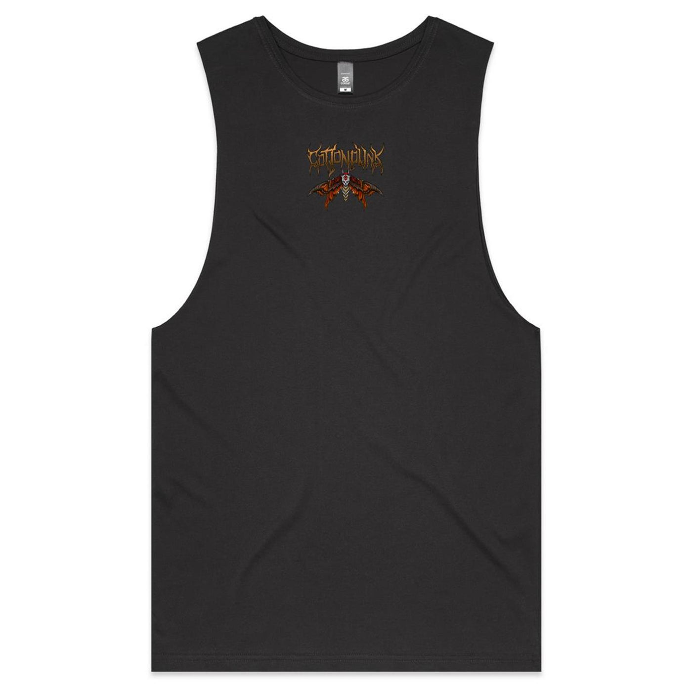 DEATHMOTH KING - Mens Sleeveless T-Shirt - BACK PRINT