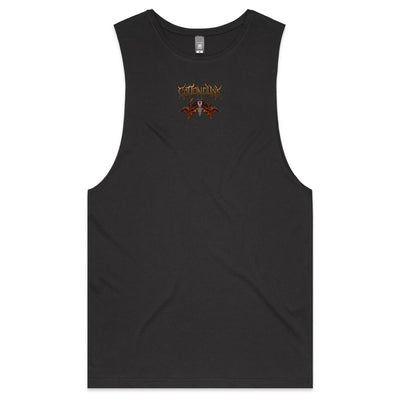 DEATHMOTH KING - Mens Sleeveless T-Shirt - BACK PRINT