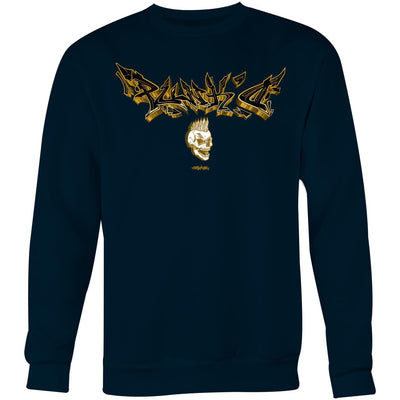 PUNK'D - Mens Sweatshirt - FRONT PRINT