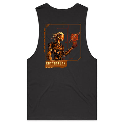 AI CONTROL II - Mens Sleeveless T-Shirt - BACK PRINT