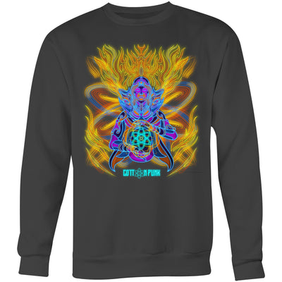 COSMIC ENERGY INFERNO - Mens Sweatshirt - FRONT PRINT