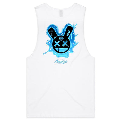 SUNDAZE (B) - Mens Sleeveless T-Shirt - BACK PRINT