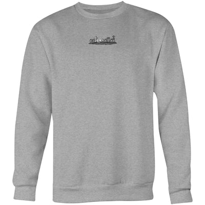 RUST IN PEACE B&W - Mens Sweatshirt - BACK PRINT