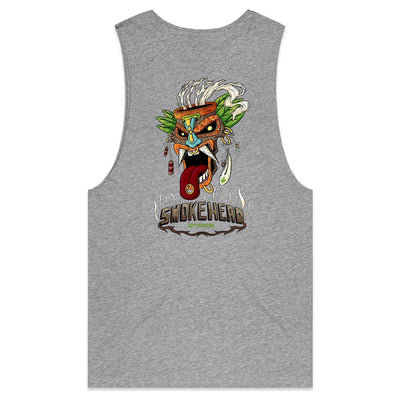 SMOKEHEAD - Mens Sleeveless T-Shirt - BACK PRINT