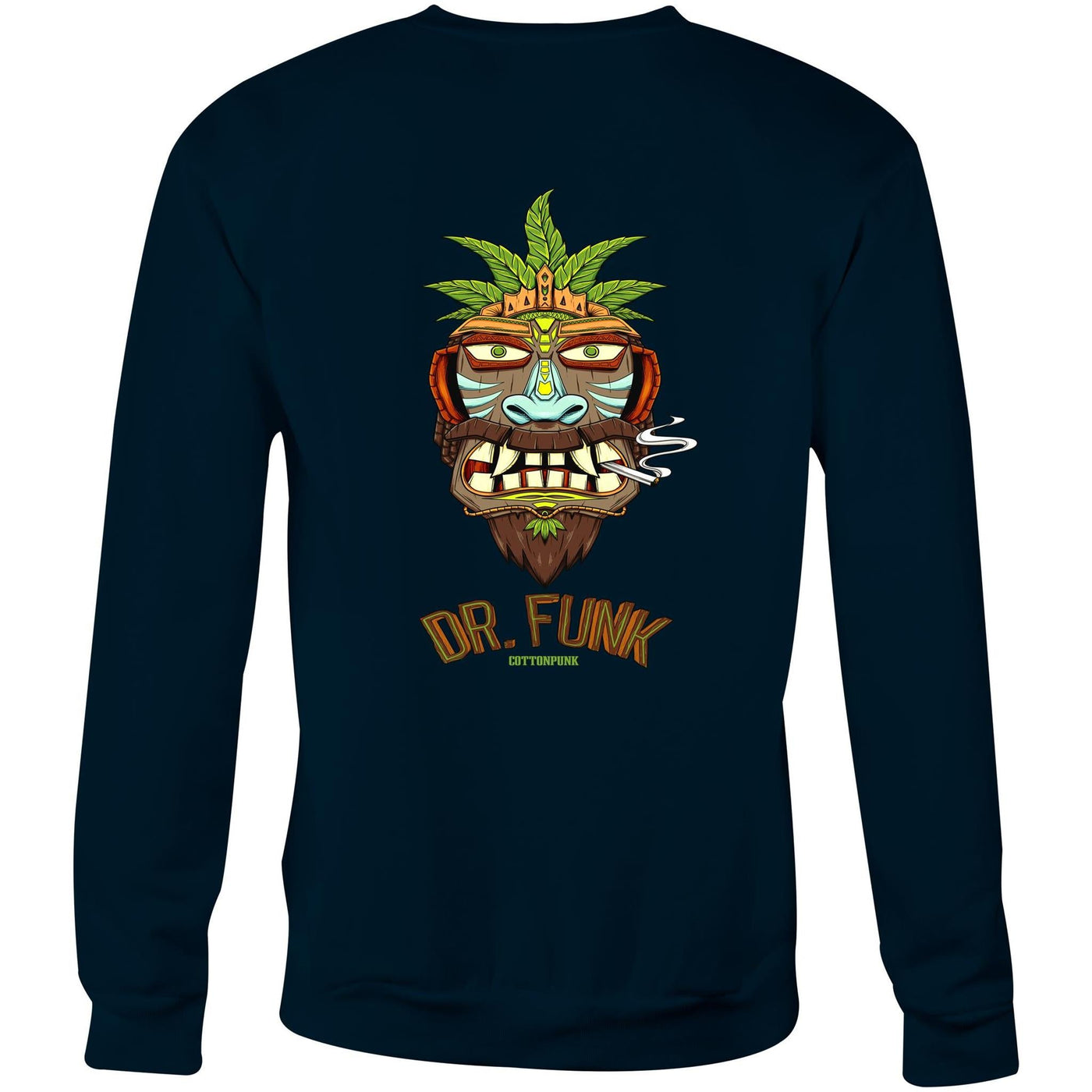 DR. FUNK - Mens Sweatshirt - BACK PRINT