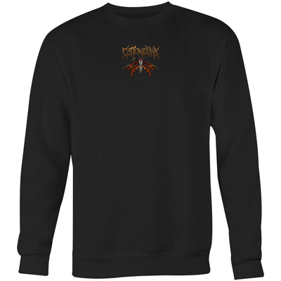 DEATHMOTH KING - Mens Sweatshirt - BACK PRINT