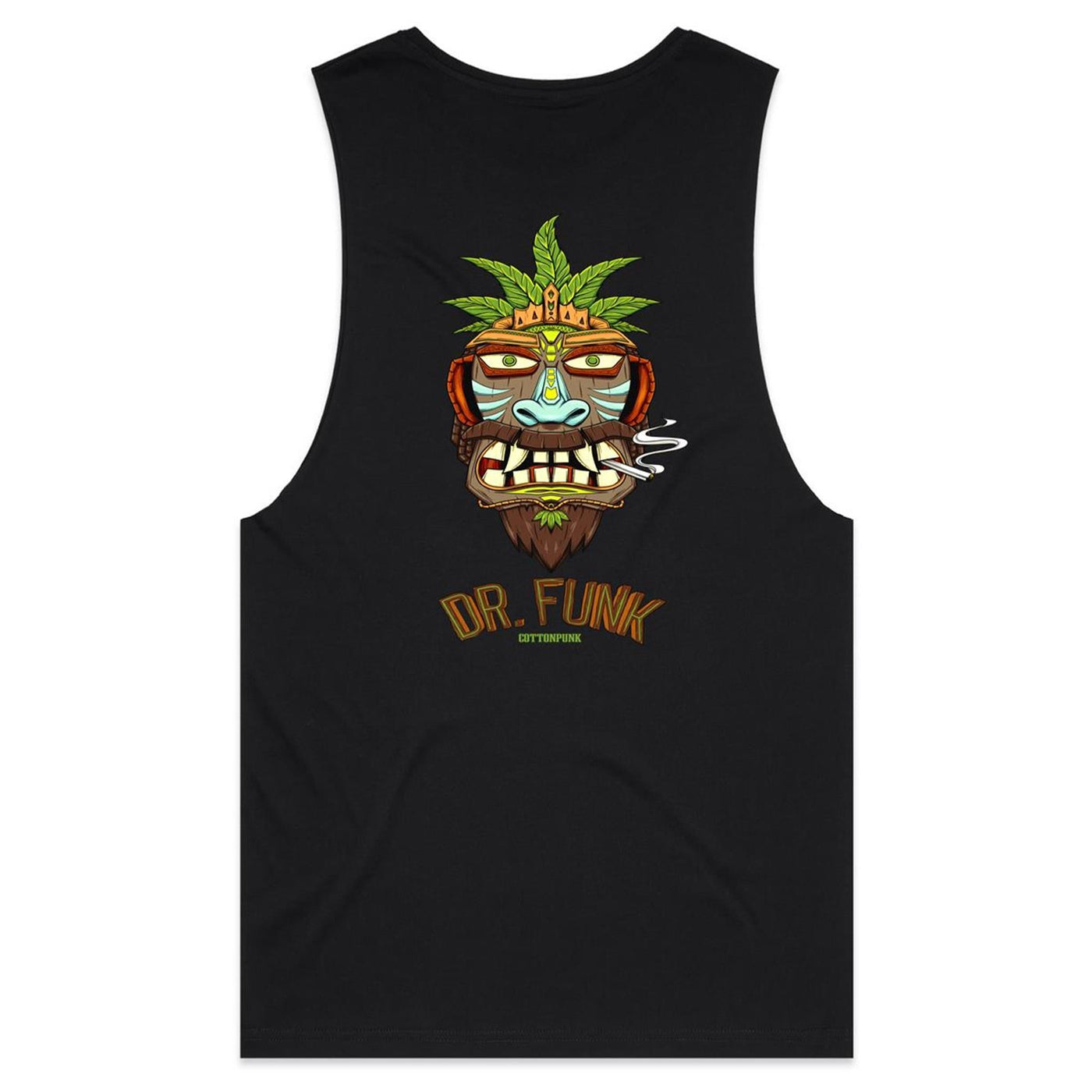 DR. FUNK - Mens Sleeveless T-Shirt - BACK PRINT